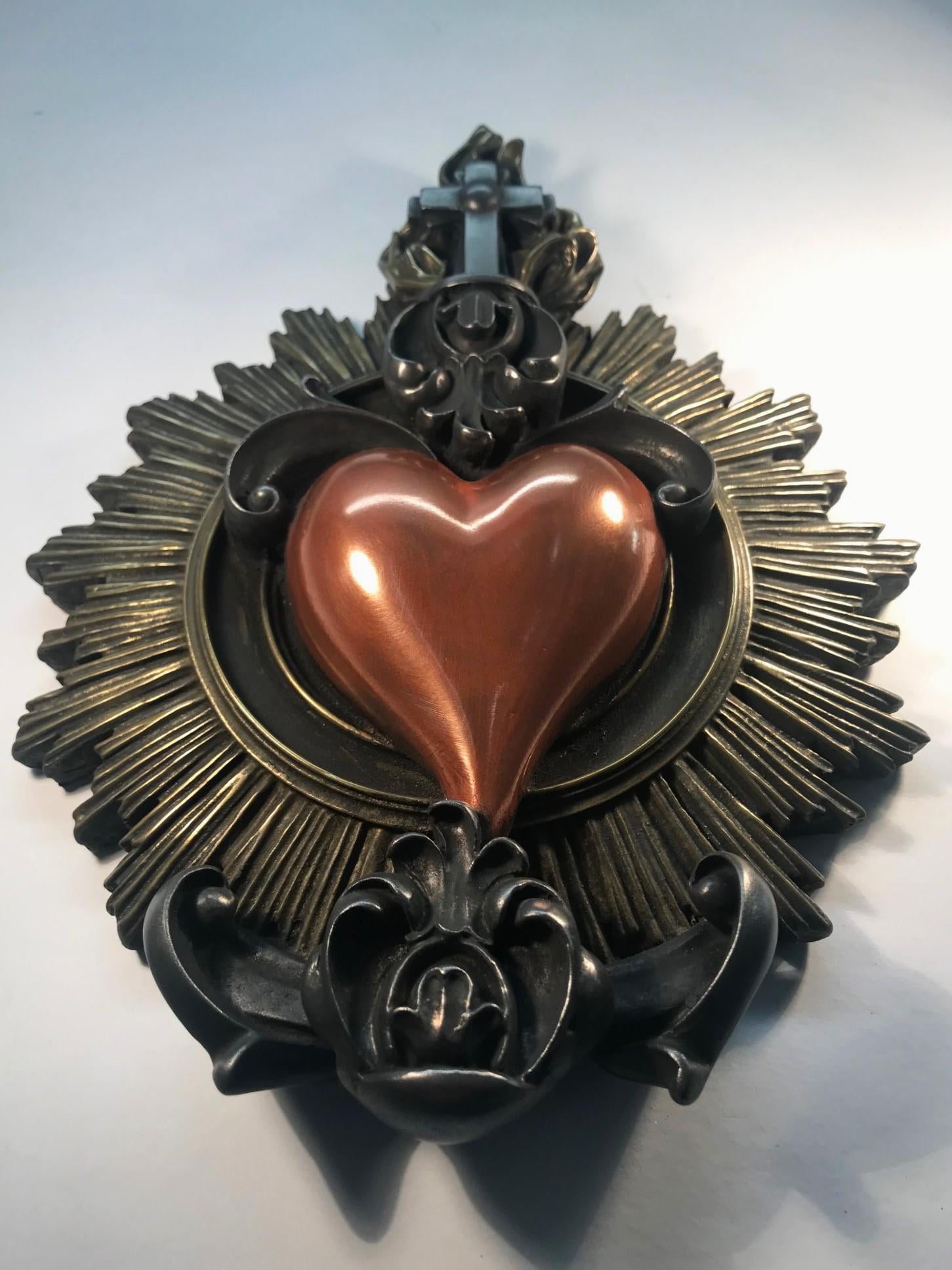 Placa de pared del Sagrado Corazón